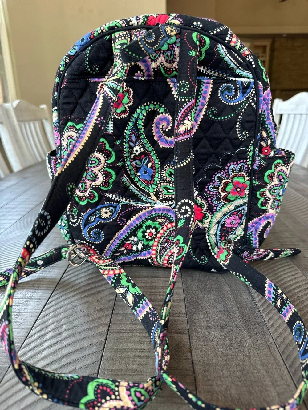 Vera Bradley Quilted Kiev Paisley Mini Backpack (retired)